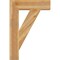 Ekena Millwork Traditional Block Rough Sawn Bracket, Western Red Cedar, 6"W x 26"D x 38"H BKT06X26X38TRA05RWR - alternate 4